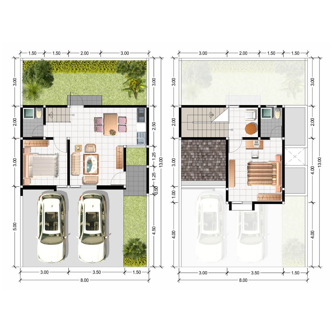 Layout Bougenville